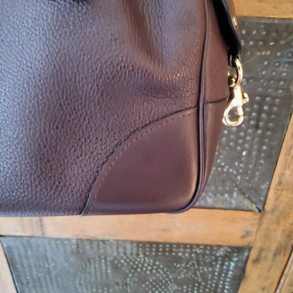 Coach Lane Satchel 69621 in Oxblood - Picture 3 of 12